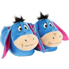 Ground Up Adult Winnie the Pooh Eeyore Slippers Pink/Blue/Purple