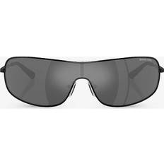 Michael Kors Mens Black MK1139 Aix Rectangle-frame