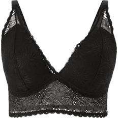 Zizzi Alusvaatteet Zizzi Padded Triangle Bra - Musta