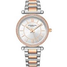 Womens Rose Gold and Silver Aria 36mm One Size