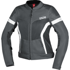 MC-Jakke Sport Trigonis-Air Dame, Grå/Hvid