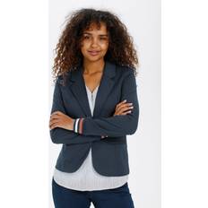 L Kavajer Kaffe Kavaj Kinnie Blazer - Blue