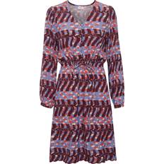 Mekot Saint Tropez Alexa Ecovero Knee Length Dress, Multi