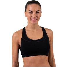 Icebreaker BH'er Icebreaker Meld Zone Sport Bra Black, Female, Tøj, Sports-bh, Sort