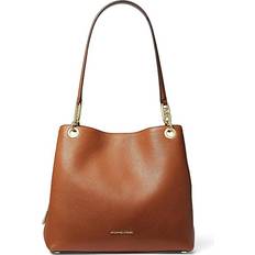 Michael Kors Ledertasche Umhängetasche KENSINGTON Large braun