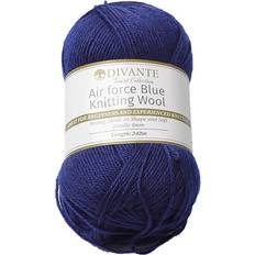 Yarn & Needlework Supplies Divante Knitting Wool Air Force Blue