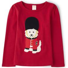Gymboree gymboree,and Toddler Embroidered graphic Long Sleeve T-Shirts,London Dog,5T