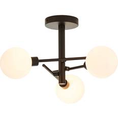 A Ceiling Flush Lights Litecraft Supa 3 Ceiling Flush Light