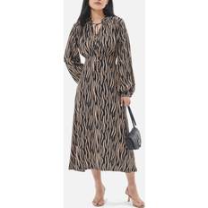 Brown - Long Dress Dresses Barbour Holkham Lyocell Midi Dress Multi