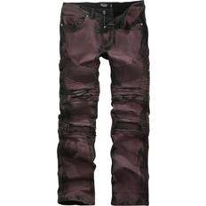 Men - Red Jeans Rock Rebel by EMP Pete Jeans red