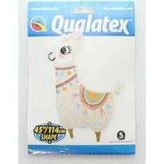 Love Latex Balloons Qualatex 45 Inch Loveable Llama Supershape Foil Balloon