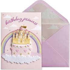 Princesa Artículos de Fiesta Princess Cake Birthday Card