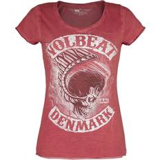Volbeat T-shirt Denmark för Dam röd