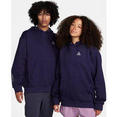 Nike ACG Therma-FIT Fleece Pullover Hoodie in Purple, DZ3392-555