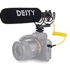 Deity V-Mic D3 Pro Richtmikrofon mit Supernierencharakteristik und Rycote Shockmount für DSLRs, Camcorder, Smartphones, handliche Rekorder mit Mic Deadcat Windschutzscheibe und Blitzschuhadapter