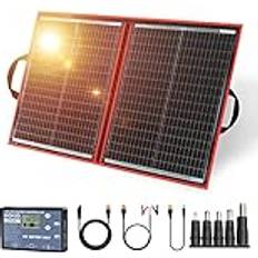 DOKIO 110W 18V Portable Foldable Solar Panel Kit