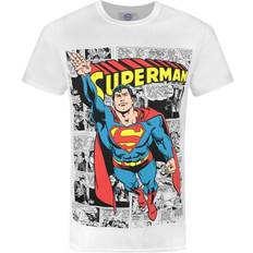 Superman Mens T-Shirt White