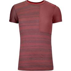 Damen - Wolle T-Shirts & Tanktops Ortovox Damen 185 Rock'N'Wool T-Shirt rot