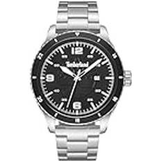Timberland Män analog kvarts med rostfritt TDWGH0010503, silver, Modern