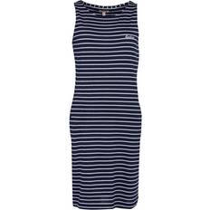 Barbour Dam Klänningar Barbour Barbour W's Dalmore Stripe Dress Navy/White UK GER 34