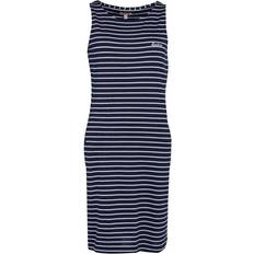 Barbour Dam Klänningar Barbour W's Dalmore Stripe Dress - Navy/White