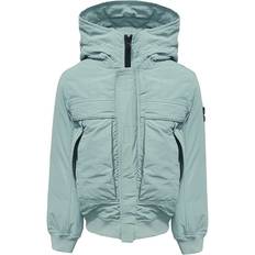 Stone Island Barneklær Stone Island Junior Down Jacket Dusty Blue yr yr