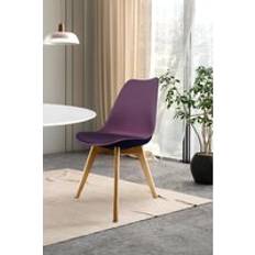 Purple Kitchen Chairs Fusion Living Fusion Soho Aubergine Kitchen Chair