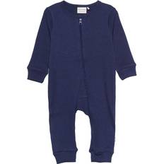 S Jumpsuits Minymo Schlafoverall Rib - Dark Navy