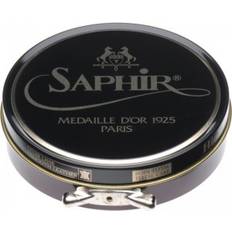 Red Shoe Care Saphir Pate De Luxe High Gloss Polish 100ml in Burgundy one