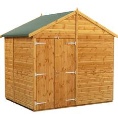 Outbuildings Power Sheds 6 8ft Windowless Double (Building Area )