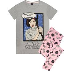 Clothing Star Wars Princess Leia Pyjama Set Pale Grey