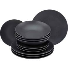 Soft Touch Black 12 Delar