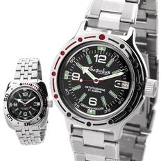 Vostok Europe Klockor Vostok Europe Vostok Wostok Amphibian rysk militär militär dykklocka 20 ATM 200 m automatisk 2416/420640 rysk mekanisk från Ryssland K-42, Armband