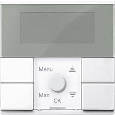 White Timers Merten Zeitschaltuhr-Modul, aktivweiß glänzend, System M