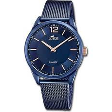 Lotus 18735/1 edelstahl smart casual blau ul18735/1