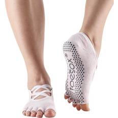 Fitness-Mad Womens/ladies Elle Ballet Half Toe Socks pink