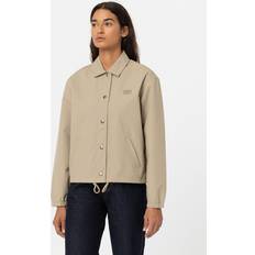 Dickies Women Jackets Dickies Oakport Cropped Coach Jacket Woman Khaki
