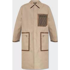Man Jassen Fendi Trench Coat Men - Tobacco