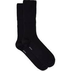Aiayu Wool Rib Socks Strumpor Black