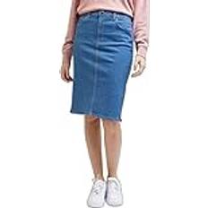 Lee Jeanskjol Pencil Skirt Blå