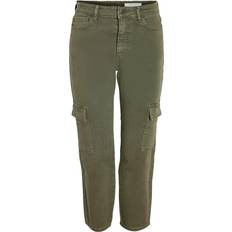 Femme - Marron Jeans Noisy May Jeans cargo 'Moni' - kaki