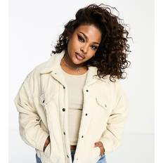 Levi's Vêtements d'extérieur Levi's Plus Plus 90s Sherpa Trucker Jacket Almond Milk, Beige, 3Xl, Women Beige