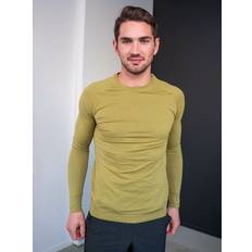 Braun - Herren Basisschicht-Oberteile Craft Herren Unterwäsche CORE DRY ACTIVE COMFORT LS Gelb