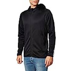 Adidas Herren FreeLift Daily 3-Streifen Kapuzenjacke, Black