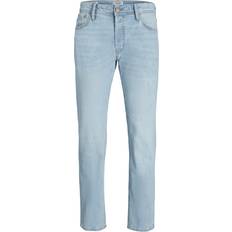 Ekologiska - Unisex Byxor & Shorts Jack & Jones Jjimike Jjoriginal Sbd 516 Noos Comfort Fit Jeans Blå