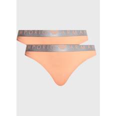 Emporio Armani Orange Men's Underwear Emporio Armani Underwear 2er-Set Stringtangas 163333 3R235 02662 Orange