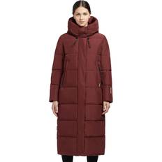 Khujo Giubbotti khujo Cappotto invernale 'Soulani2' - bordeaux