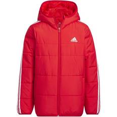 Adidas S Outerwear Adidas Kinder Jacke 3-Streifen Padded Rot