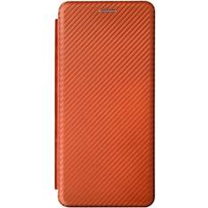 MAULUND Motorola Moto G60s Carbon Fiber Fleksibelt Plastik Brun