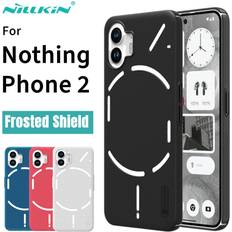 Nillkin For Nothing Phone 2 Case Super Frosted Shield Shockproof Hard Ultra-Thin Protection Back Cover For Nothing Phone2 Red/Blue/Black